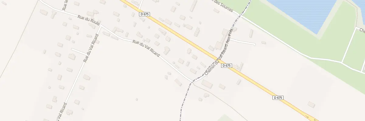 Plan du 1322 Rte de la Vallée de la Masse à Toutainville