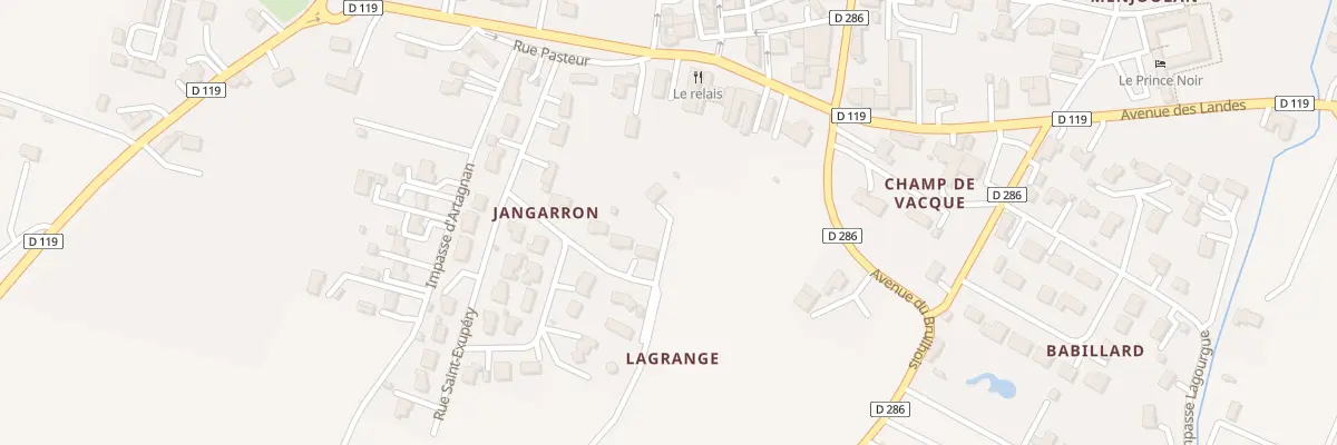 Plan du 7 Rue Lagrange à Sérignac-sur-Garonne