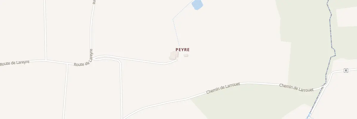 Plan du 500 Rte de Lareyre à Montagnac-sur-Auvignon