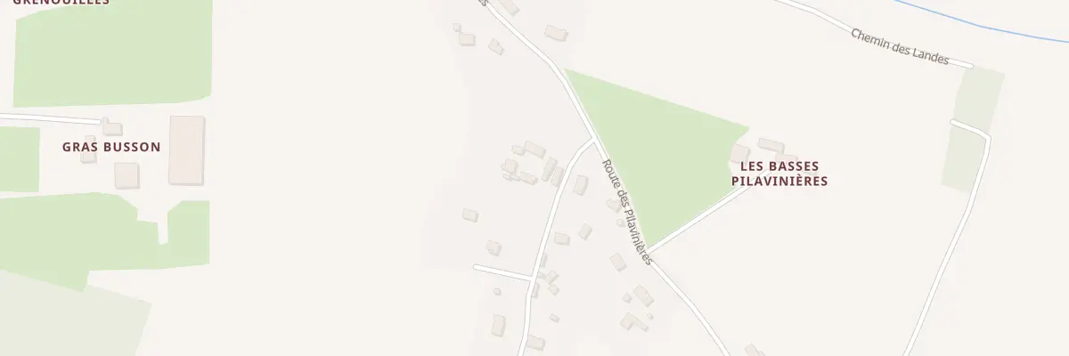 Plan du 4 Che des Pilavinieres au Breil-sur-Mérize