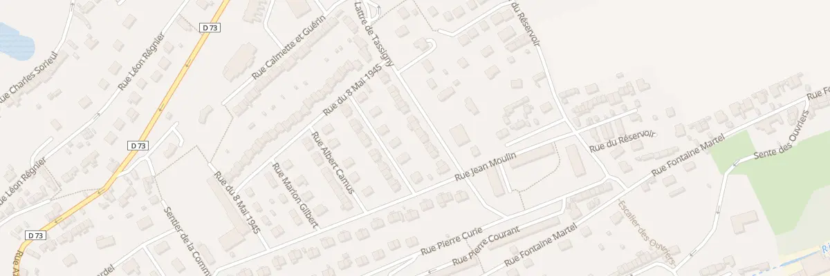 Plan du 11 Rue Mal de Lattre de Tassigny à Bolbec