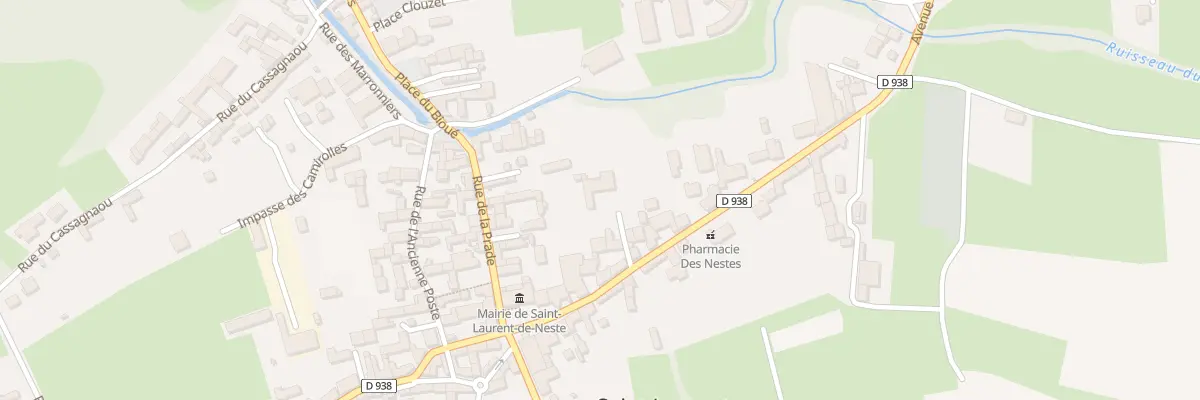 Plan du 3 Imp Gargory à Saint-Laurent-de-Neste