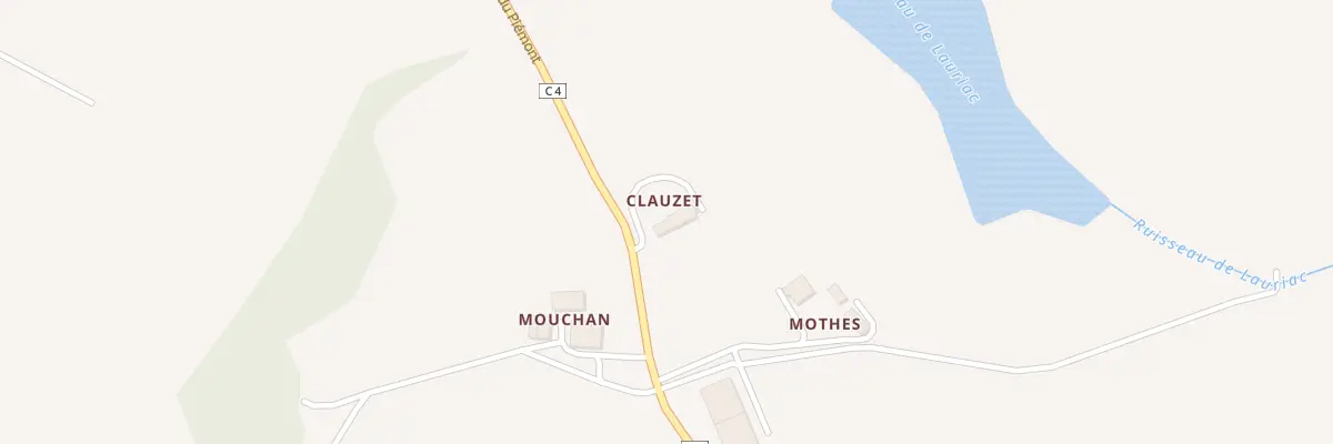 Plan du 905 Rte du Piémont à Blaziert