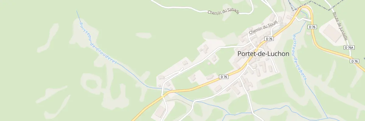 Plan du 115 Che de Darré las Cours à Portet-de-Luchon