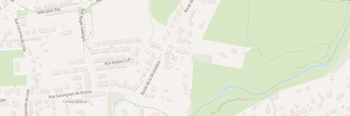 Plan du 19 Rte de la Brunetière à Bergerac