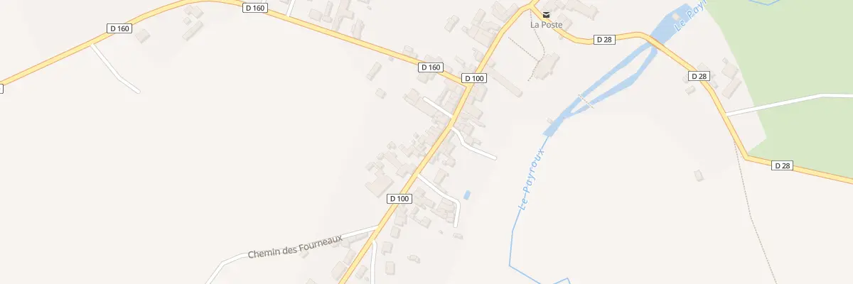 Plan du 28 Rue René Fumeron à Payroux