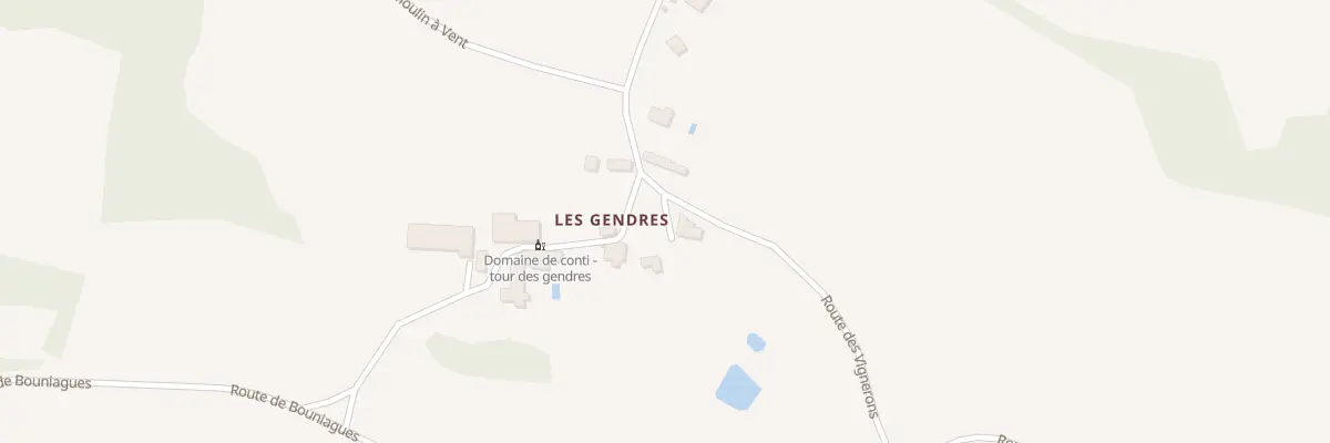 Plan du 25 Les Gendres à Ribagnac