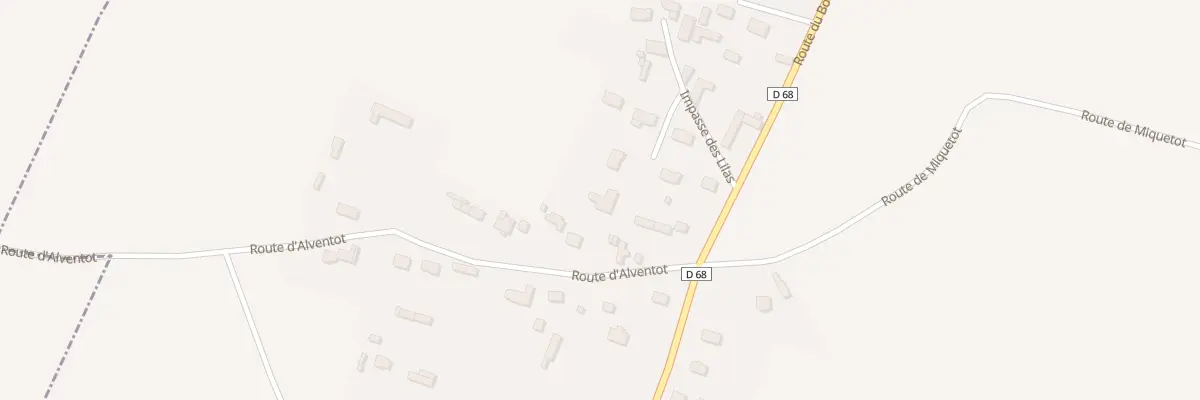Plan du 292C Rte du Bout Venteux à Angerville-la-Martel