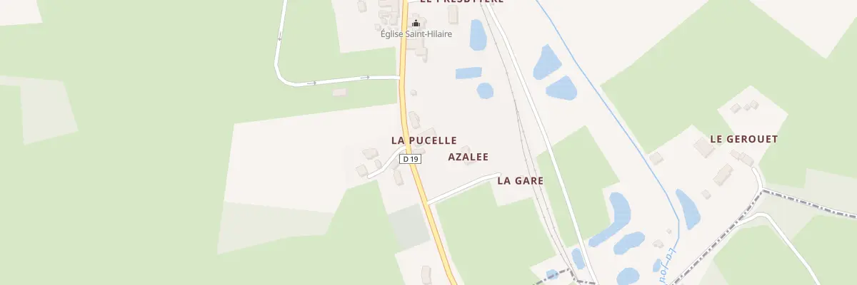 Plan du 5041 La Croix Pucelle à Prévelles