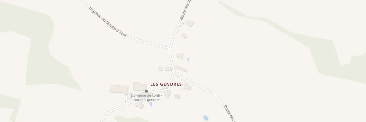 Plan de Champ du Gendre à Ribagnac