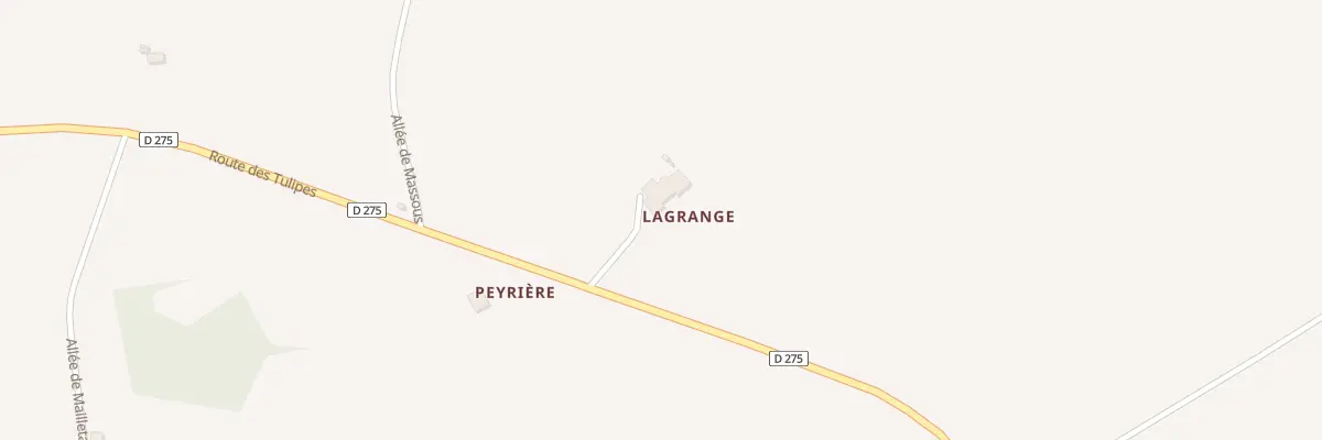 Plan du 30 Peyriere à Villebramar