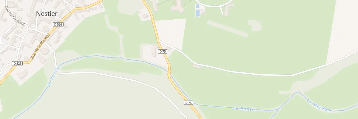Plan du 5 Rte de Bize à Nestier