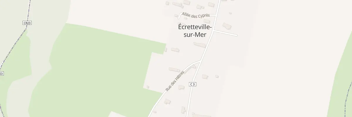 Plan du 2 Rue des Hetres à Écretteville-sur-Mer