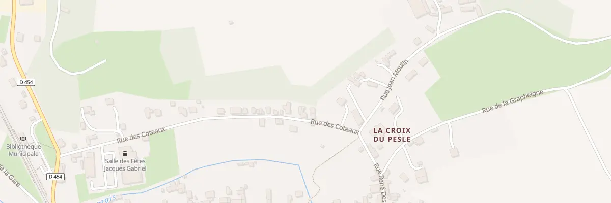Plan du 7 Rue des Coteaux à Saint-Paterne-Racan