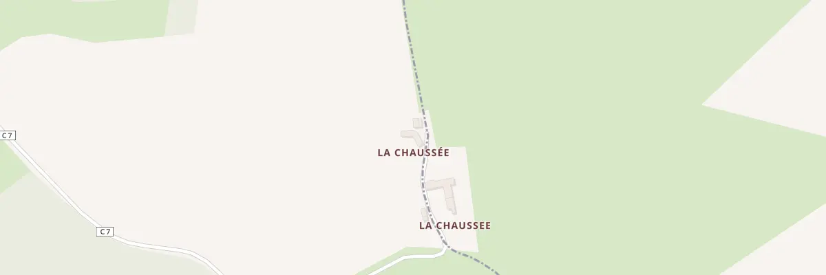 Plan du 2 La Chaussée à Saint-Cosme-en-Vairais