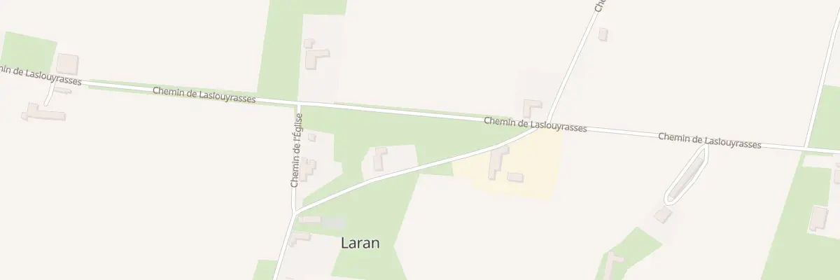 Plan du 3 Che du Village à Laran