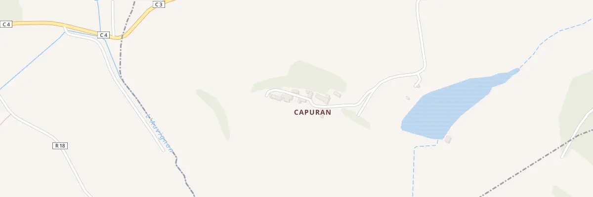 Plan du 5038 Capuran à Blaziert