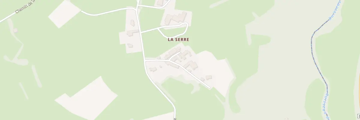 Plan du 5 Che du Bernet à Bize