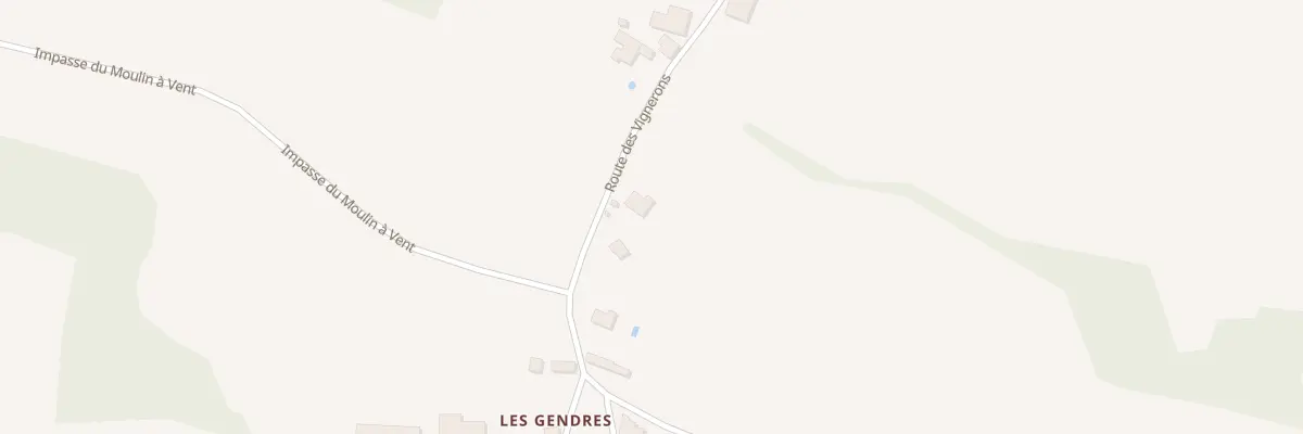 Plan du 28 Les Gendres à Ribagnac