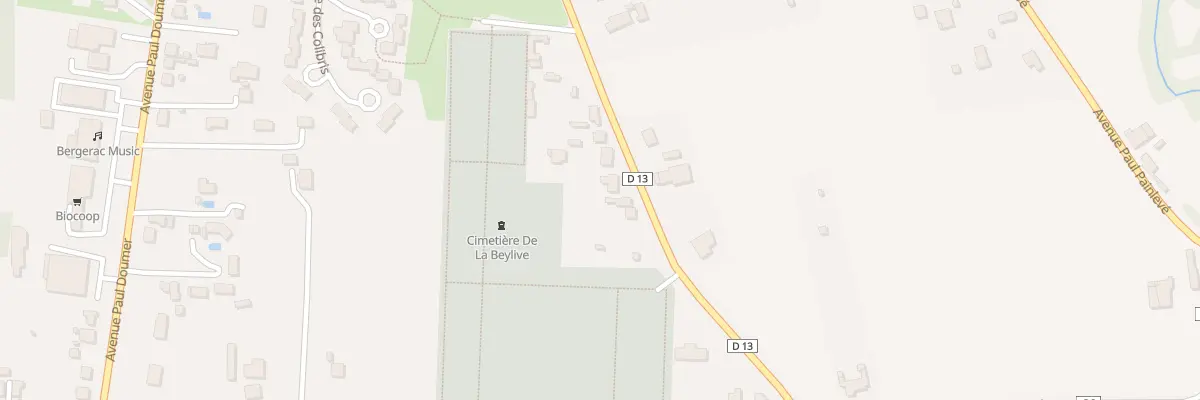 Plan du 71 Rue Ferdinand de Labatut à Bergerac