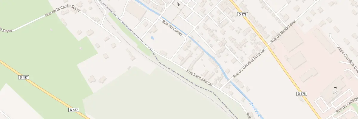 Plan du 66 Rue Saint Marcel à Gruchet-le-Valasse