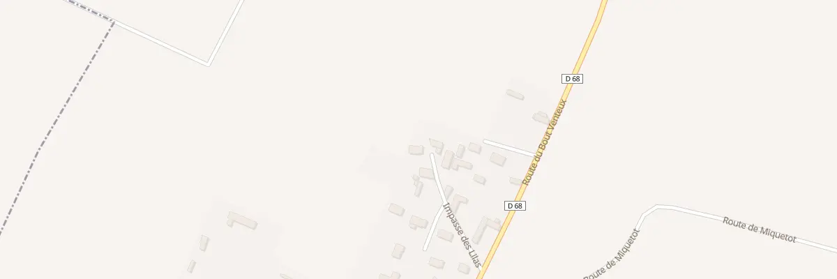 Plan du 288A Imp des Lilas à Angerville-la-Martel