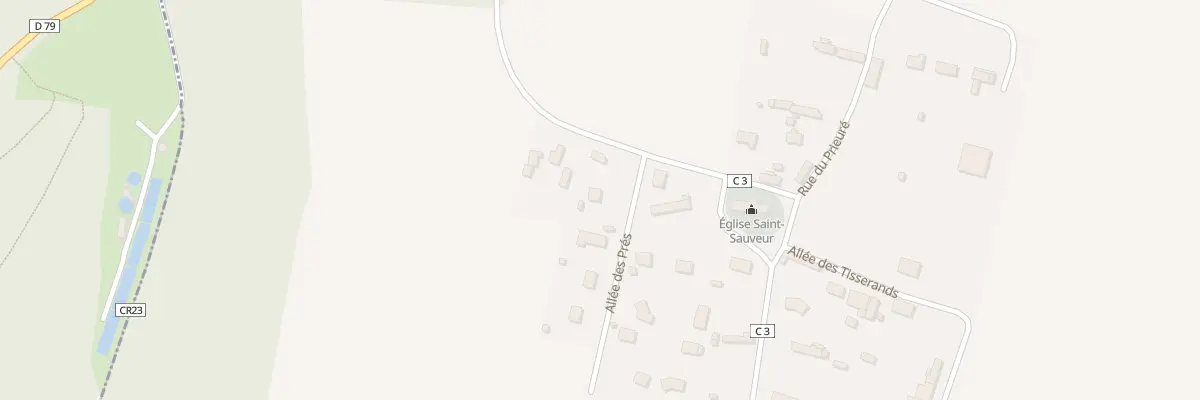 Plan du 2 All des Pres à Écretteville-sur-Mer