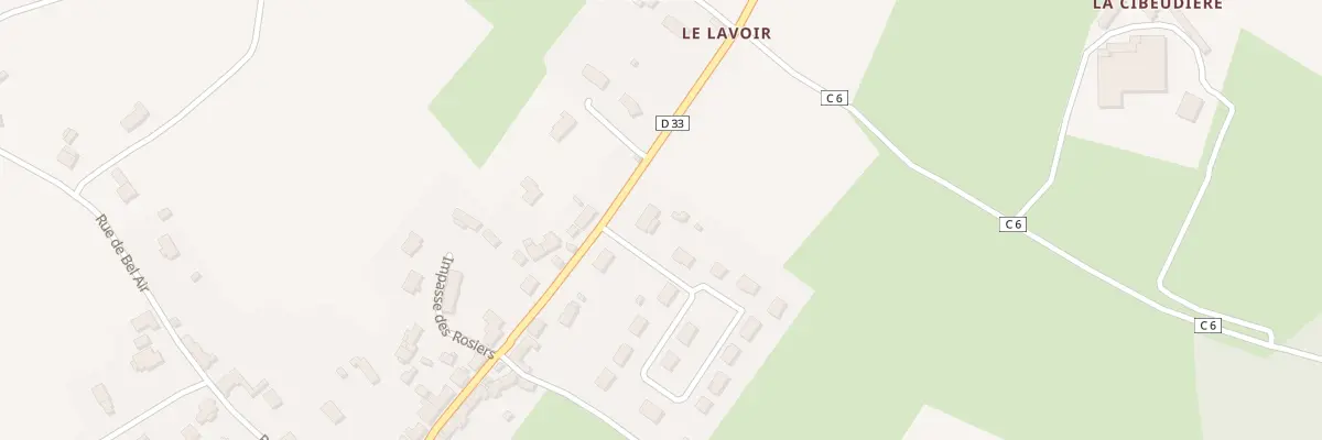 Plan du 34 Rue du Sablon à Nuillé-le-Jalais