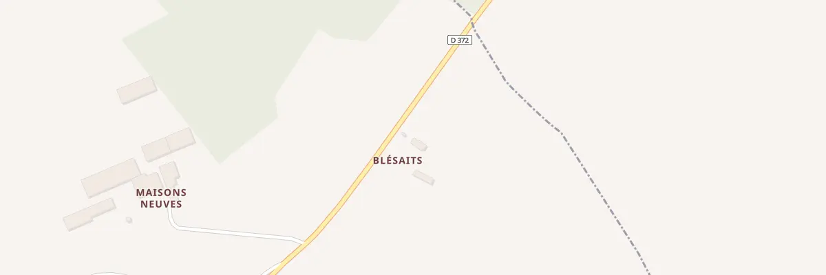 Plan du 96 Blesaits à Coulimer
