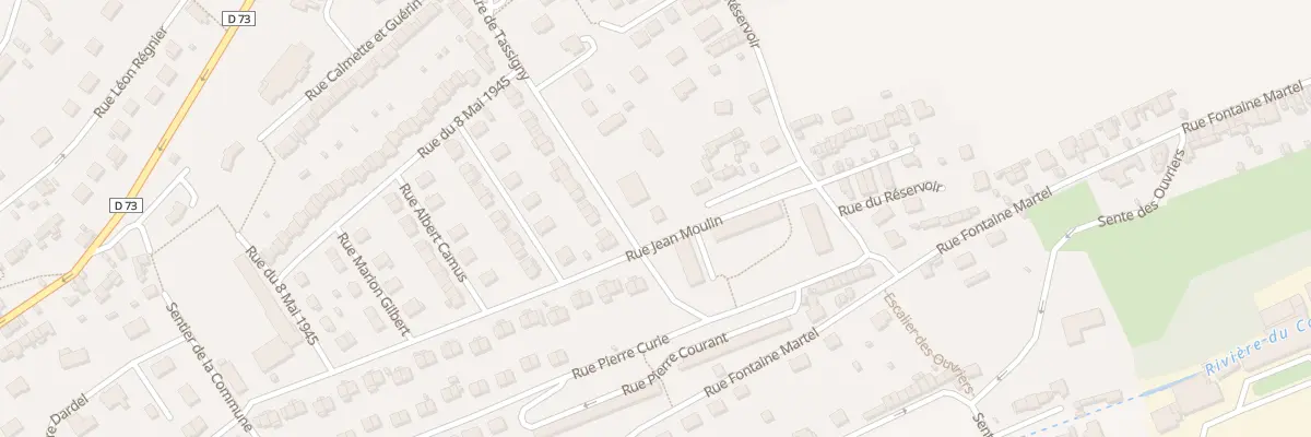 Plan du 18 Rue Mal de Lattre de Tassigny à Bolbec