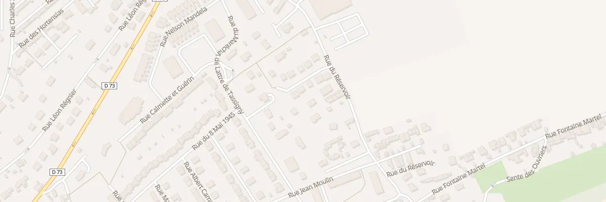 Plan du 38A Rue du Réservoir à Bolbec