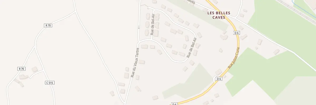 Plan du 5 Rue de Bel Air à Saint-Paterne-Racan