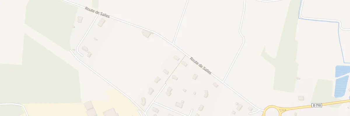 Plan du 309 Rte de Salles à Tocane-Saint-Apre