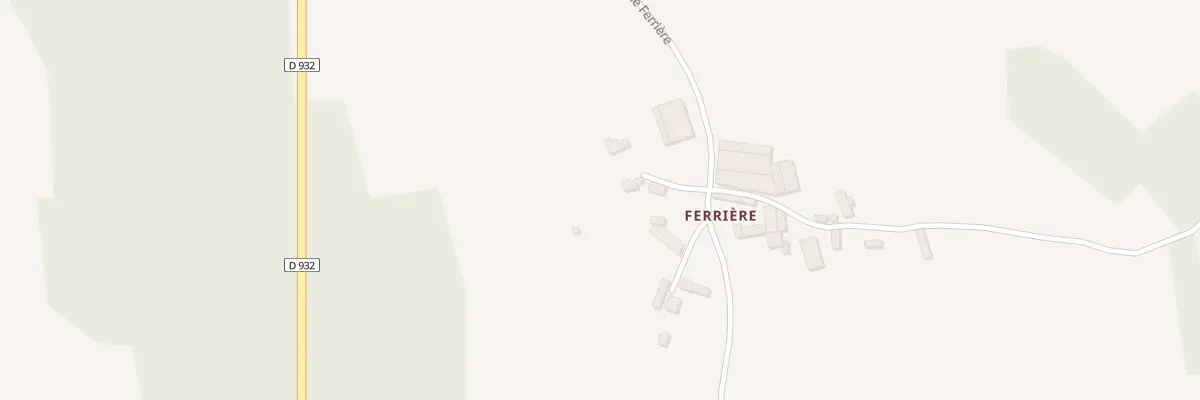 Plan du 5006 Ferriere-Ouest à Saint-Martin-des-Pézerits