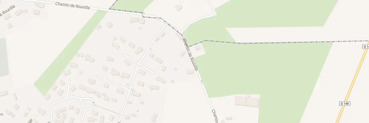 Plan du 594 Che de Rouville à Nointot