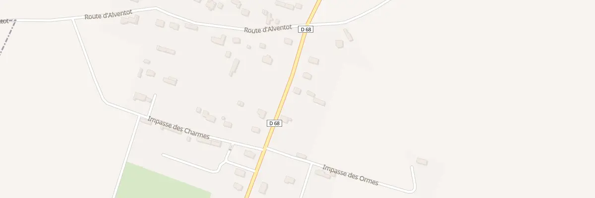 Plan du 272 Rte des Marronniers à Angerville-la-Martel