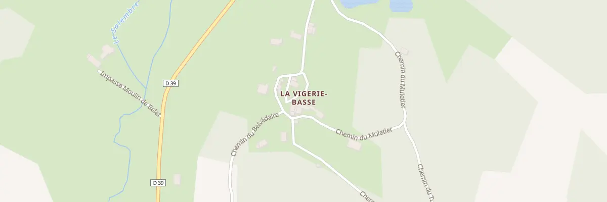 Plan du 46 La Vigerie Basse à Saint-Aquilin