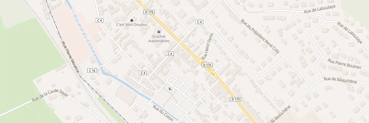 Plan du 5 Rue du Couvent à Gruchet-le-Valasse