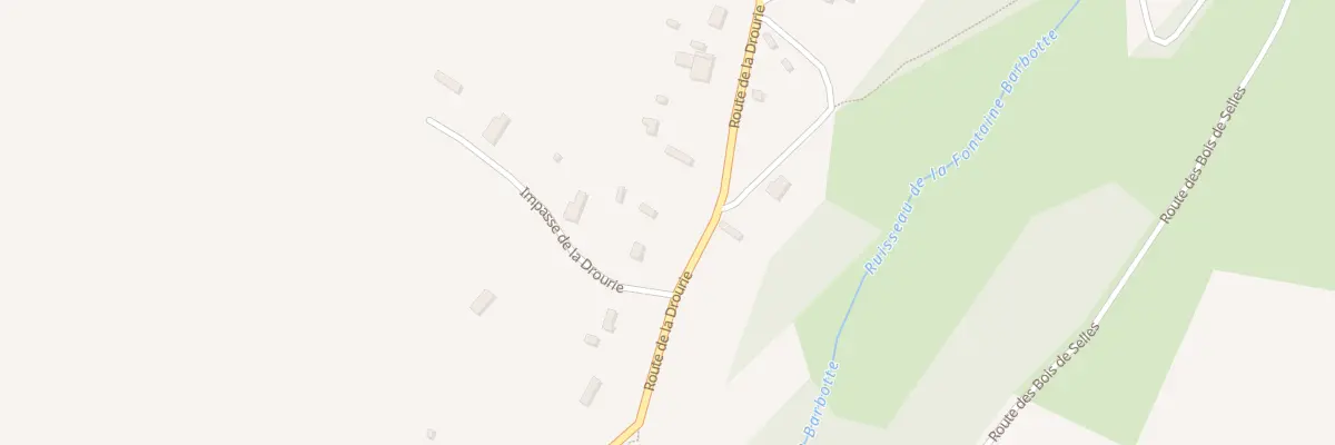 Plan du 1077 Rte de la Drourie à Selles
