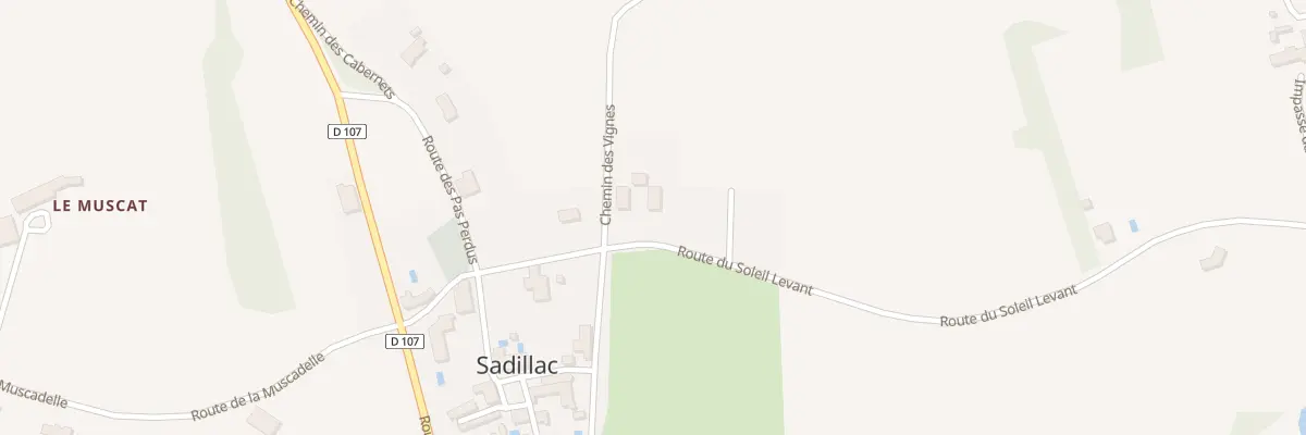 Plan du 9999 Le Petit Caillou à Sadillac