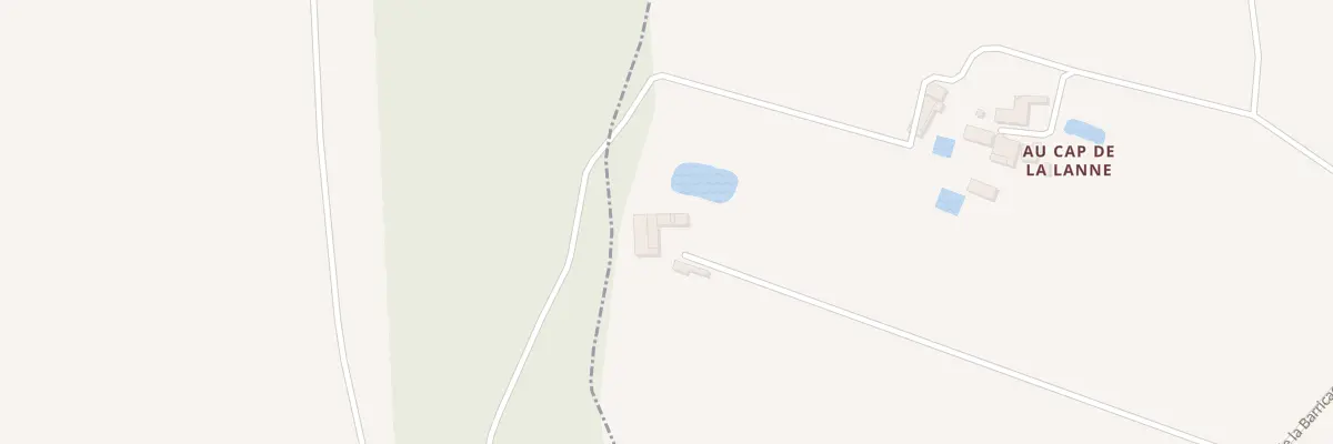 Plan du 5018 A la Bordeneuve à Aujan-Mournède