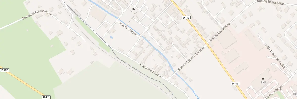 Plan du 52 Rue Saint Marcel à Gruchet-le-Valasse