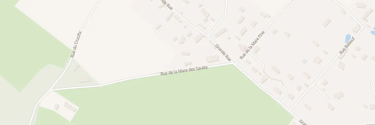 Plan du 3 Rue de la Mare des Saules à Daubeuf-Serville