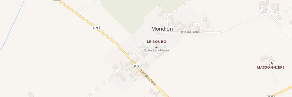 Plan du 4 Imp du Presbytère à Mondion
