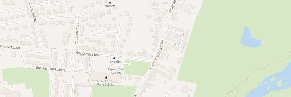 Plan du 58 Rte de la Brunetière à Bergerac