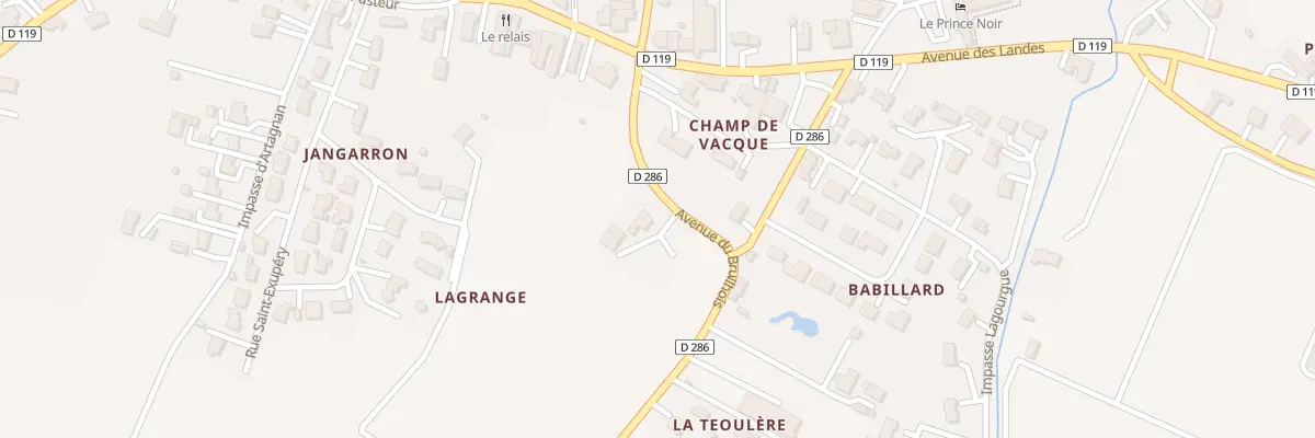 Plan du 2241 Av du Bruilhois à Sérignac-sur-Garonne