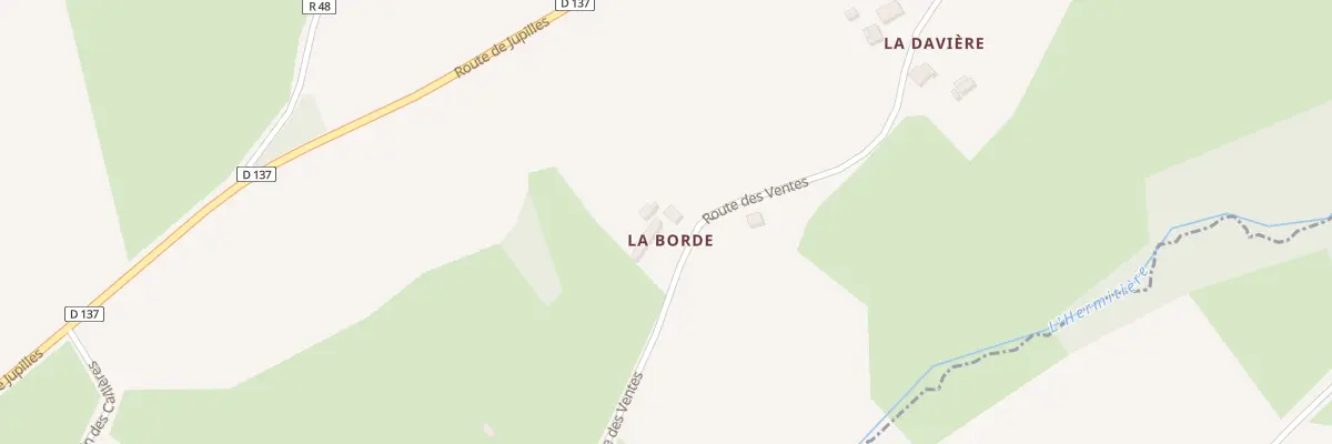 Plan du 5312A La Borde à Saint-Vincent-du-Lorouër