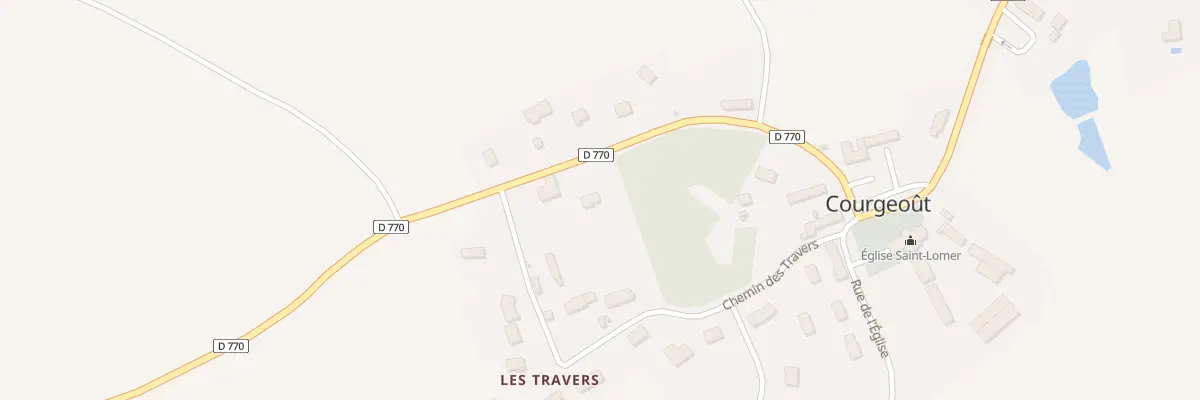 Plan du 5 Che du Pissot à Courgeoût