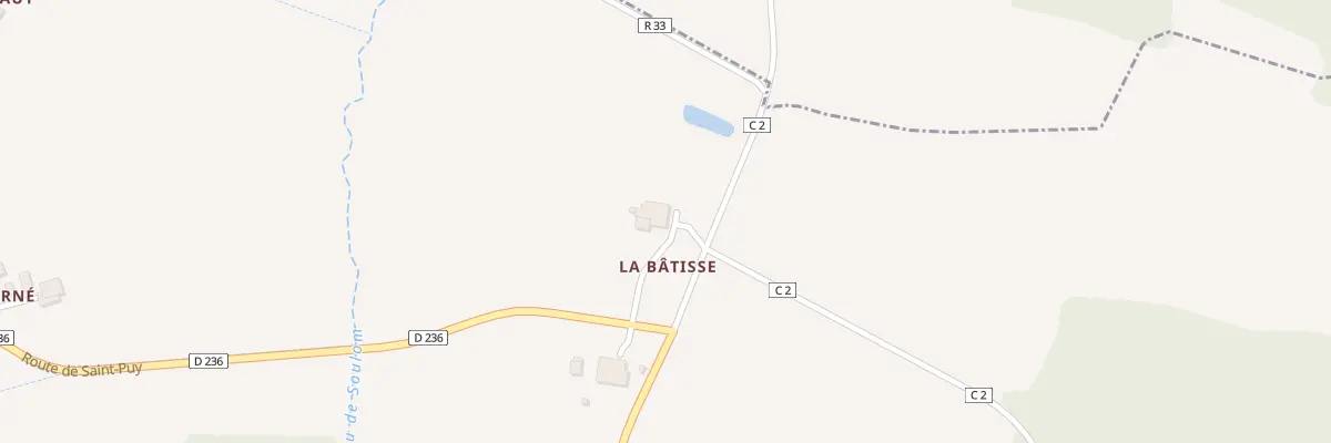 Plan du 5077 La Batisse à Saint-Puy