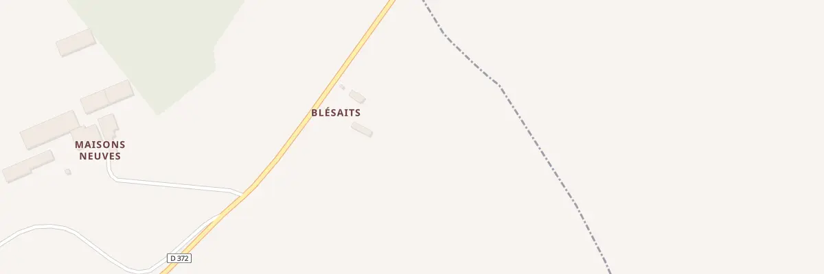 Plan du 6 Rte de Blésaits à Coulimer